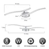 ZMH Plafonnier LED Cuisine Plafonnier : Moderne Lampe de Voir les images du produit 2