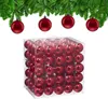 Relaxdays kerstballen, set van 100, kerstdecoratie, Productafbeelding-voorbeeld 1