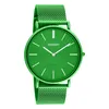 Oozoo Damen Metall Mesharmband Uhr Vintage Series grün Produktbild-Vorschau 1