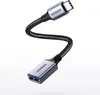 A Ugreen USB-C to USB-A OTG adapter cable is shown against a white background. Náhľad obrázku produktu