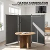 Raumteiler 3-teilig 260 x 30 cm Freistehend Paravent Produktbild-Vorschau 4