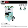 Popcornmaschine 1200W, Trolley - W-68260 Produktbild-Vorschau 7