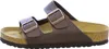 A side view of a brown Birkenstock sandal. Produktbild-Vorschau