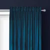 Blau Vorhang mit Kräuselband 140x250 cm Gardinen aus Produktbild-Vorschau 3