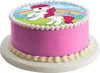 Jednorožec jednorožec topper 20cm Ø fondánový papier bez Náhľad obrázku produktu 2