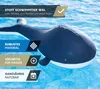 Westmann Stoff Schwimmtier Wal Blau 50x104x30 cm Produktbild-Vorschau 2