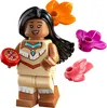 A Lego minifigure of Pocahontas holding a compass and surrounded by flowers. Anteprima dell’immagine prodotto