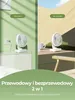 Wentylator stołowy Ocoopa D606Y white akumulator USB Náhľad obrázku produktu 7