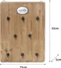 Moritz key board key box 25x33cm Keys 8 hooks brown key Náhled obrázku produktu 3
