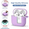 AirPods 5 Silikon Schutzhülle mit Karabiner, Soft Touch Produktbild-Vorschau 6