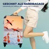MuchoWow® Koffer Handgepäck Trolley Rollkoffer Kleine Produktbild-Vorschau 4