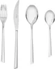 A set of four silver cutlery pieces arranged on a white background. Produktbild-Vorschau