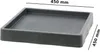 Plate-forme sur roulettes dimensions 45x45 cm carré Socle Voir les images du produit 2