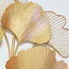Wanddekoobjekt, 3D Ginkgo Wanddekoration aus Metall, Ginkgo Produktbild-Vorschau 8