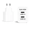 45W USB-C Netzteil & 1m 60W Schnellladekabel GaN Ladegerät Produktbild-Vorschau 2