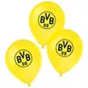 amscan 9908533 Luftballons BVB, 6 Stück, Borussia Dortmund Produktbild-Vorschau 1