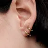 Pandora Doppelte Huggie-Kreolen-Ohrringe 263280C00 Ohrringe Produktbild-Vorschau 5