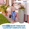 4rain VASO DECOR 2en1 barril para agua de lluvia plantable Vista previa de la imagen del producto 2