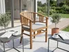 Gartenstuhl aus Akazienholz abgerundet, ca. 59,5 x 61 x 79 Produktbild-Vorschau 11