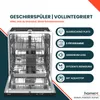 homeX DWFI601449E Geschirrspüler 60 cm, Spülmaschine Produktbild-Vorschau 4