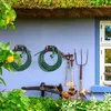 Relaxdays Schlauchhalter, 2er Set, Wandschlauchhalter aus Produktbild-Vorschau 2