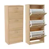 Schuhschrank mit 3 aufklappbaren Schubladen, Schuhregal mit Produktbild-Vorschau 5