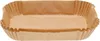 A single, empty, brown paper baking liner for an air fryer or oven. Anteprima dell’immagine prodotto