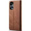 Honor 70 Pouzdro, Kožené Peněženkové Pouzdro s Magnetickým Náhled obrázku produktu 3