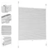 Plissé Klemmfix sans perçage 55x130cm blanc Store solaire Voir les images du produit 1