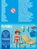 PLAYMOBIL 70300 Wczasowicz z leżakiem Podgląd zdjęcia produktu 8