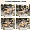MERAX Gartenlounge-Set, Sitzgruppe Gartenmöbel Set mit Produktbild-Vorschau 5