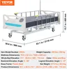 VEVOR Premium plne elektrické nemocničné lôžko s 3 Náhľad obrázku produktu 7