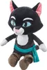 A plush toy cat sitting down. Podgląd zdjęcia produktu