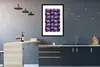 MuchoWow® MuchoWow® Gerahmtes Poster Blumen - Lila - Produktbild-Vorschau 5