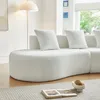 Bouclé Ecksofa, 3-Sitzer, geschwungene Form, Produktbild-Vorschau 6