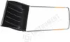 A black snow shovel with a metal handle and orange grips, shown against a white background. Produktbild-Vorschau