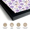 MuchoWow® MuchoWow® Gerahmtes Poster Blumen - Lila - Rosen Produktbild-Vorschau 3