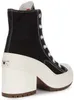 A black Converse Chuck 70 De Luxe Heel shoe is shown from the side against a white background. Produktbild-Vorschau