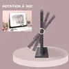 HOMCOM Miroir Lumineux LED intensité miroir de maquillage 3 Voir les images du produit 9