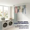 Stendino da soffitto Foxydry Mini 128 cm regolabile in Anteprima dell’immagine prodotto 3