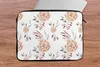 MuchoWow® Laptop Hülle 14 ZollRosen - Gold - Braun - Weiß Produktbild-Vorschau 5