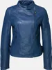 Giacca da donna in pelle Tazzio F523 (blu navy, M) Anteprima dell’immagine prodotto 8