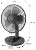 Philips Tafelventilator 1000 Serie CX1030/01, Productafbeelding-voorbeeld 6