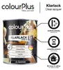 colourPlus Klarlack 750 ml, Seidenglänzend – 2in1 Holzlack Produktbild-Vorschau 3