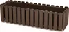 Balkonkasten Blumentopf Pflanzkasten Zaun Braun B 58cm 10 L Produktbild-Vorschau 2