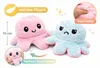 Oktopus Reversible Rainbow Kuscheltier Wende Plüschtier Produktbild-Vorschau 3