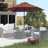 Outsunny Sonnenschirm Knickschirm Gartenschirm Marktschirm Produktbild-Vorschau 2