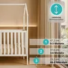 Alavya Home Lit bébé ELLA 70x140 cm pin - blanc Voir les images du produit 2