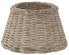 vidaXL Lampenschirm Braun Ø45x28 cm Korbweide Produktbild-Vorschau 1