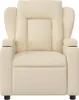 vidaXL Massagesessel Creme Stoff Produktbild-Vorschau 10